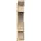 Ekena Millwork Balboa Slat Rough Sawn Outlooker, Douglas Fir, 6"W x 28"D x 32"H OUT06X28X32BOA06RDF - alternate 4